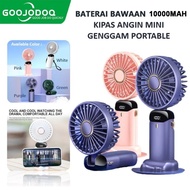 Fendarishope 10000Mah Mini Fan 5 Speed Fan Portable Fan/
