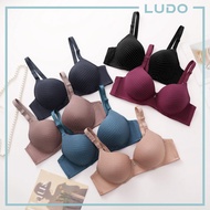 Alicia’s Secret Polka Dot Underwire Push Up Bra | Bra Push Up Berdawai Corak Polka Dot Cup C (36–42)