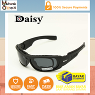 Kacamata Olahraga Daisy X7 Kacamata Sepeda dengan 4 Lensa Kacamata outdoor