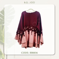 BA.JOO Thirft | Bundle | Preloved Casual Mix Red Blouse Plus size BB0036