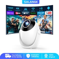 Salange Q3Pro Android 14 Mini Projector 4K, WiFi & Bluetooth 5.4, Built-in Apps, Auto Keystone | Sho