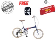 Promo Terbatas Sepeda Lipat London Taxi Folding Bike 20" Alloy - Flag