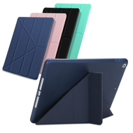 New Multi Fold IPad Air5 10.9 9.7 10.5 11 2017 2018 5th 6th Gen Air 1 2 3 4 Mini IPad 2 3 4 Multi-Fold Stand Smart PU Leather iPad Case Cover Mini6 iPad Pro11