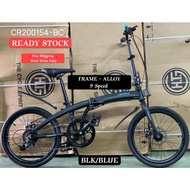 Folding Bike 20"Cronus 9speed ❗Free Shipping West M'sia Only❗【READY STOCK】