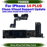 Clean iCloud Motherboard For iPhone 14 Plus With ID IOS Update Support US E-SIM / LL/A SIM Version M