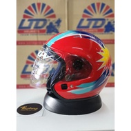 ➡️ KingzGarage ⬅️ Helmet LTD Sport Star Red LTD Bintang Merah