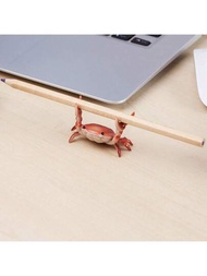 舉重運動手機支架桌面懶人支架多功能螃蟹筆架創意個性禮物追逐神器，一件裝