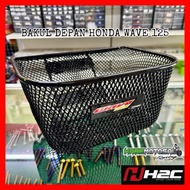 🏁 H2C BAKUL RAGA DEPAN HONDA WAVE 125S 125R 125X 100R 🏁 ORIGINAL HONDA THAILAND BASKET