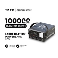 TYLEX XP42 100000mAh Powerbank Ultra-Large Capacity Outdoor Powersupply Multi-Protection Overcharge 