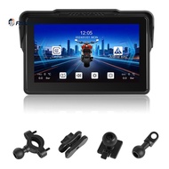 Wireless 7 Inch CarPlay Screen for Motorcycle Android Auto Waterproof TouchscreenSupports Navigation