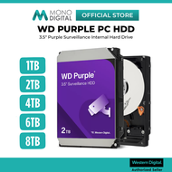 WESTERN DIGITAL WD INT HDD PURPLE SURVEILLANCE 3.5" SATA III INTERNAL HARD DRIVE HARD DISK HARDDISK-