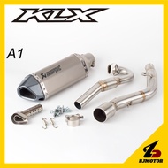 Akrapovic Motorcycle off-road vehicle modified exhaust pipe KLX150 front section KLX150BF KLX150L muffler