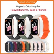 For Huawei Band 10 , Huawei Band 9 , Band 8 Strap Double Color Magnetic Deisgn Fashion Huawei Band 8