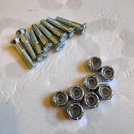 BLANK - Raw (1" & 7/8")  Philips Skateboard Hardware