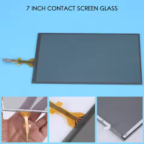 RR-Car 7Inch Contact Screen Glass Digitizer Navigation For 208 2008 308 Citroen C5 C4L C3XR LAM070G0