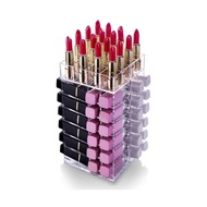 Rotating Hot Sale Multi-Grid Acrylic Lipstick Top Detachable Stand Display Stand Cross-Border Lipsti