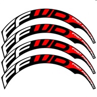 Tem Decal dán vành xe đạp FF cho vành 700C bản cao 4cm - 6 tem