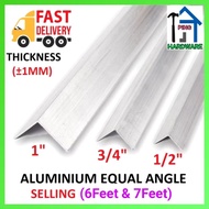 Aluminium Angle Bar (6Feet & 7Feet)