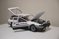 DeAgostini 1/8 AE86 模型車 （頭文字D 前期仕樣)