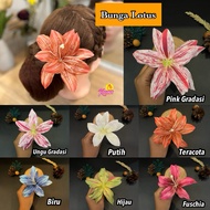 Lotus Flower Flower Hairdo Flower