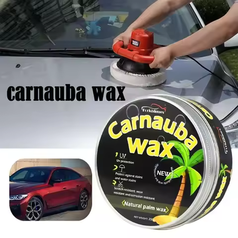 Car Wax Auto Paint Care Carnauba Paste Wax Brazilian Polishing Wax Paste High Gloss Shine Super Hydr