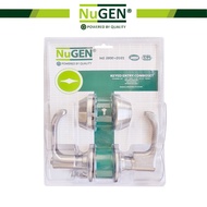 Nugen Combo Lockset Doorknob Lever Handle 3800 + 101 Ss