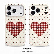 Korean Version Phone Case Suitable for iPhone 7 8 X XS XR XSMAX 11 12 13 Mini 14 15 16 17 Air Pro Ma