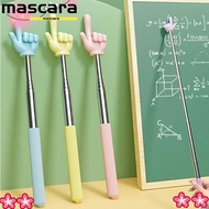 MARA Teaching Pointer, Stainless Steel Finger Design Finger Reading Sticks, Professional Telescopic 