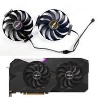 ((Graphics Card Fan) ASUS/ASUS RX6600 6600xt 6650xt 6700xt 6750xt Snow Leopard DUAL Graphics Card Fa