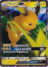 Pokemon - Raichu GX 20/68 - Raichu GX - Hidden Fates - #60 Pikachu Stamped - Battle Academy