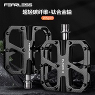 Bicycle Pedals Accessories Mountain Bike Suitable For Giant Carbon Fiber Bikes Road Titanium Alloy