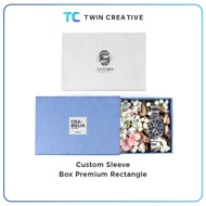 Custom Premium Rectangle Sleeve Box Jewelry Holder - Wedding Hampers Birthday Gift Box