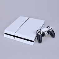 White Carbon Fiber PS4 Skin PS4 Sticker Vinly Skin Sticker for Sony PS4 PlayStation 4 and 2 controll