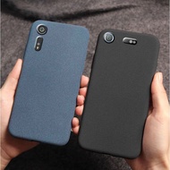 Softcase Case Sandstone sony Xperia 1 5 8 10 I II III XZ XZS XZ1 XZ2 XZ3 XZ4