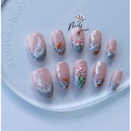 NAILSBYVHYYTA PRESS ON NAILS KOI FISH SET