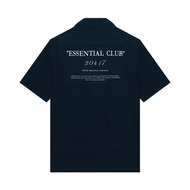 KEMEJA DRM Men's Oxford Essential Premium Cotton Shirt Short Sleeve Oxford Shirt/ Essential Oxford/ 