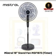 Mistral 18” Stand Fan with Timer MSF1873| MSF 1873