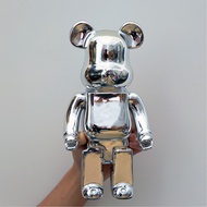 Decoration 28Cm Bearbrick 400% Be@rbrick Games New Year' s Gift Tide Play Model Plating Resin Ele