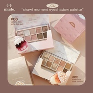[SALE] MUDE SHAWL MOMENT EYESHADOW PALETTE TOK SET   7 G. (อายแชโดว์ เครื่องสำอางค์) exp2026/10