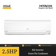 Hitachi 2.5HP Air Conditioner Standard Inverter Series R32 RAS-XH24CKM