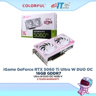 COLORFUL iGame GeForce RTX 5060 Ti Ultra W DUO OC 16GB GDDR7 Graphics Card | 16GB-V