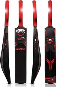FitBox Sports Viper Series Full Size Heavy Duty Plastic Cricket Bat Suitable With Tennis, Wind and P