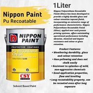 NIPPON PAINT PU Recoatable Finish 1 Liter (Gloss)