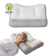 QIUJUU Orthopedic Deep Sleep Pillow, Cervical Support Non-Collapse Sleep Apnea Pillow,  Sleep Protec