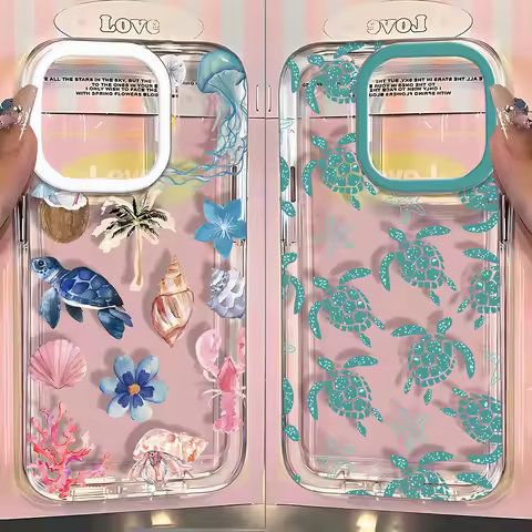 Marine Animals Depiction Phone Case for Huawei Nova 9 6 7 5 P50 P30 SE Pro Lite Honor 50 4G 5G Trans