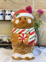 Hũ đựng bánh kẹo bánh quy gừng giáng sinh-jar of Christmas gingerbread cookies