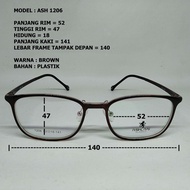 1206 PLASTIC EYEGLASSES FRAME FOR WOMEN AND MEN