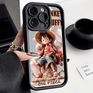 Casing OPPO A52 4G A53 2020 A53 5G A53S 4G A54 A54S A55 4G A57 2022 A57 5G A58 4G A58 5G A5S Cartoon One Piece mobile phone protective case Camera protection angel eye phone case