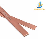 Copper Busbar 4mm x 25mm x 100mm | Copper C1100 price per 10cm