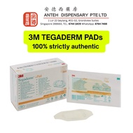 3M Tegaderm +Pad Waterproof Wound Dressing | Transparent Film Dressing with Pad (3582 / 3589)